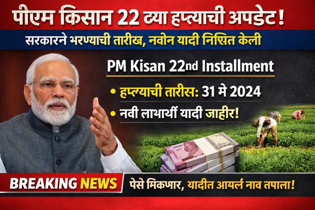 PM Kisan 22nd Installment
