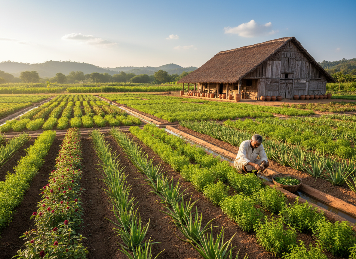 आयुर्वेदिक शेती योजना