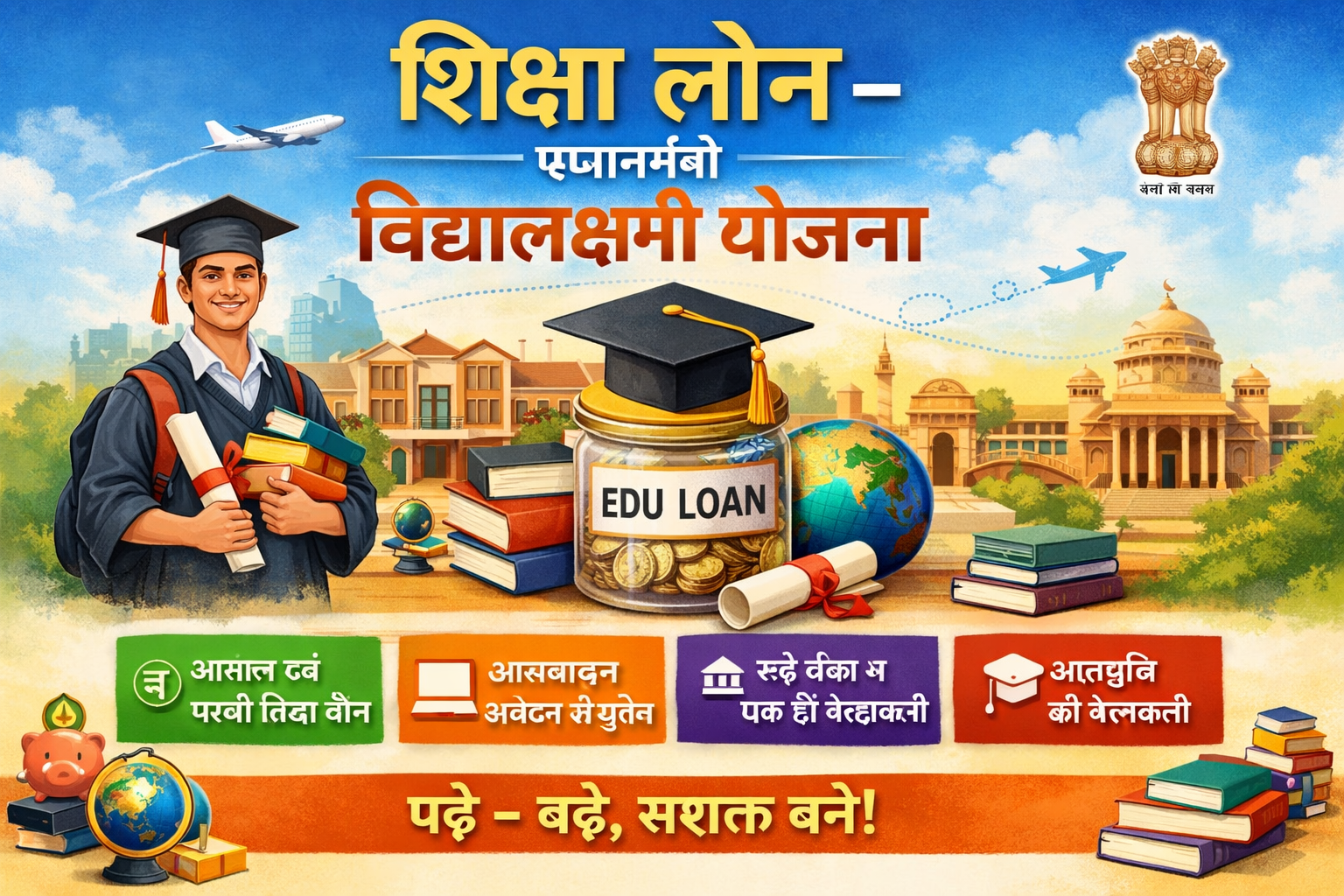 शिक्षा लोन – प्रधानमंत्री विद्यालक्ष्मी योजना